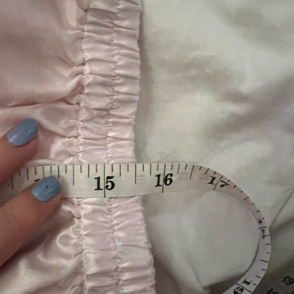 1 of 1 embroidered vintage satin pajama set size large - Picture 7 of 8